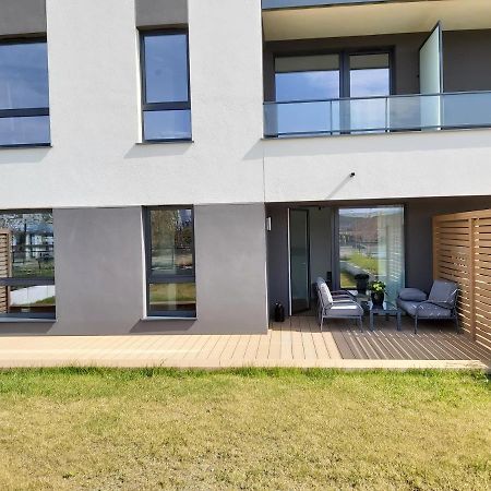 Appartement Apartament 150 Zaspa Vvita Z Ogrodem I Tarasem à Gdańsk Extérieur photo