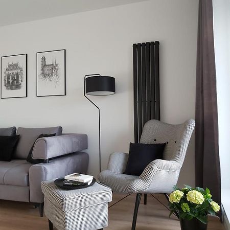 Apartament 150 Zaspa Vvita Z Prywatnym Ogrodem I Tarasem Gdańsk Extérieur photo