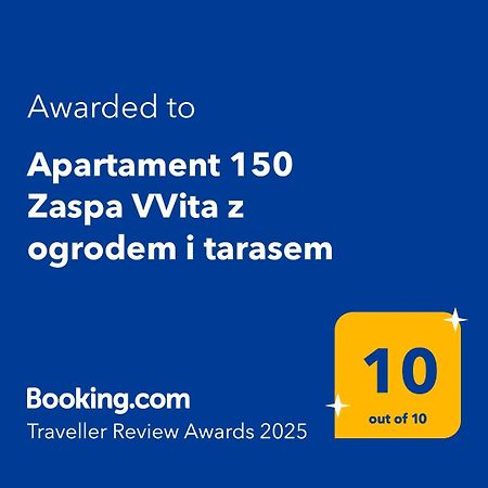 Appartement Apartament 150 Zaspa Vvita Z Ogrodem I Tarasem à Gdańsk Extérieur photo