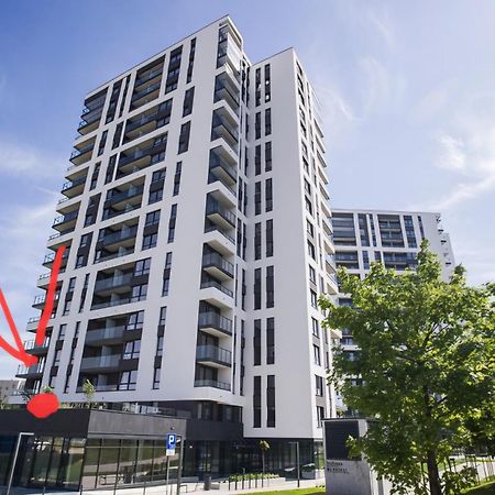 Apartament 150 Zaspa Vvita Z Prywatnym Ogrodem I Tarasem Gdańsk Extérieur photo