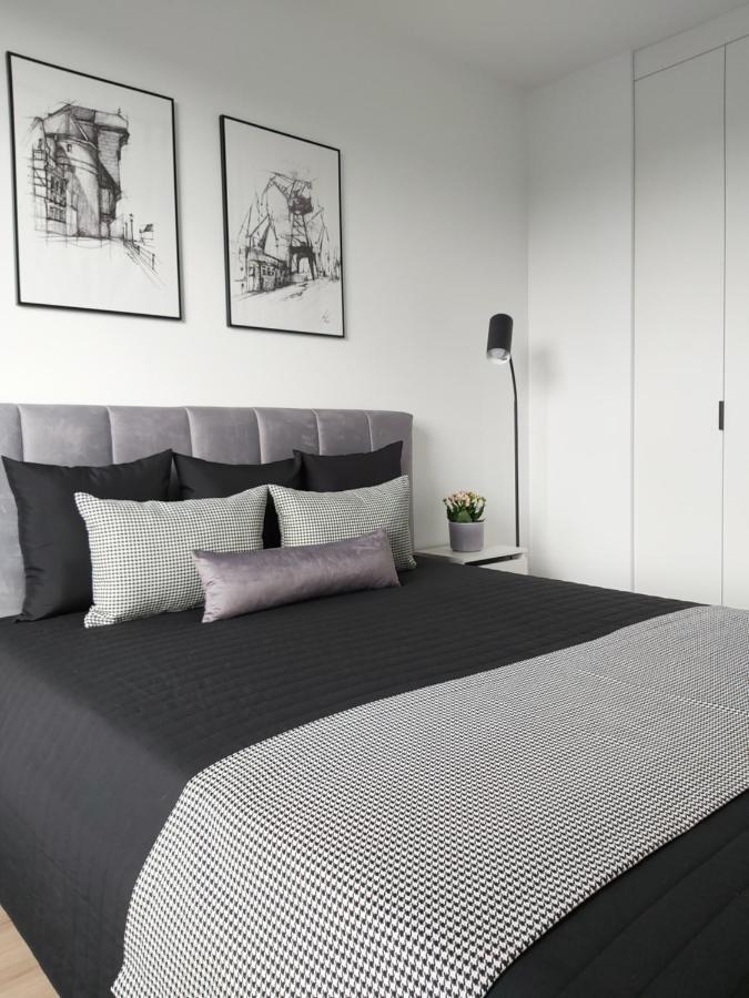 Apartament 150 Zaspa Vvita Z Prywatnym Ogrodem I Tarasem Gdańsk Extérieur photo
