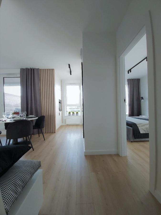 Apartament 150 Zaspa Vvita Z Prywatnym Ogrodem I Tarasem Gdańsk Extérieur photo