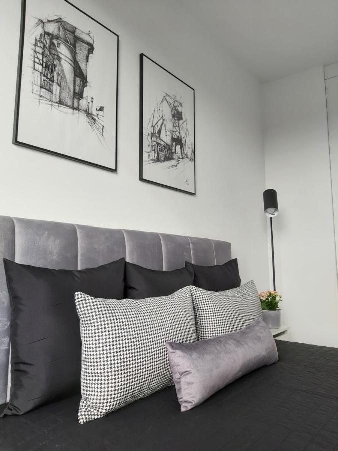 Apartament 150 Zaspa Vvita Z Prywatnym Ogrodem I Tarasem Gdańsk Extérieur photo