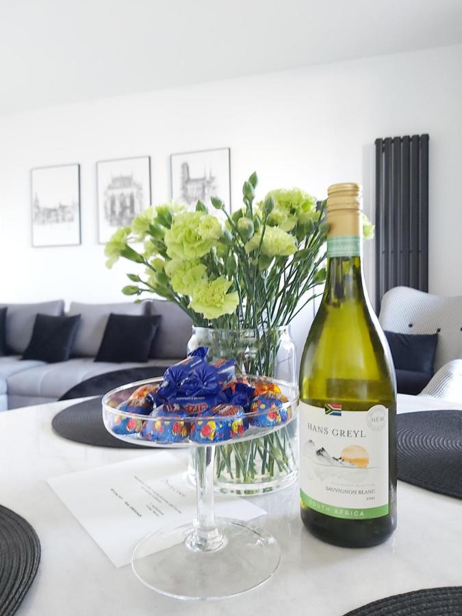 Apartament 150 Zaspa Vvita Z Prywatnym Ogrodem I Tarasem Gdańsk Extérieur photo