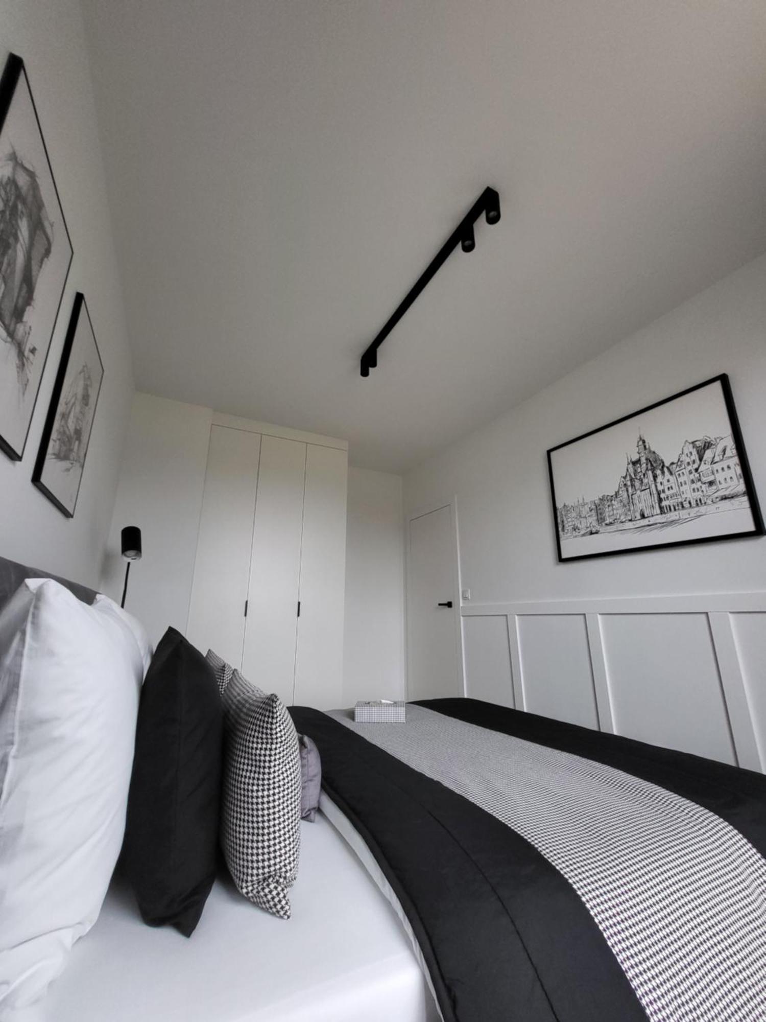 Apartament 150 Zaspa Vvita Z Prywatnym Ogrodem I Tarasem Gdańsk Extérieur photo